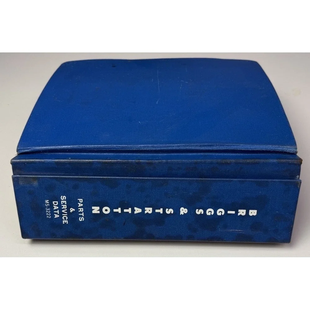 Briggs‎ & Stratton Parts And Service Data Book 1973 4i